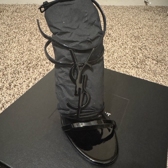 YSL HEELS BLACK - Picture 2 of 9